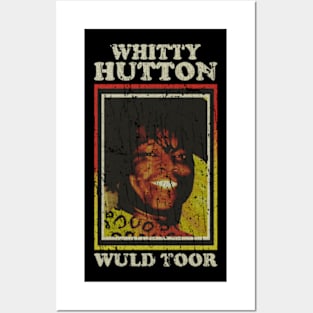 Whitty Hutton Wuld Toor 80S -VINTAGE RETRO STYLE Posters and Art